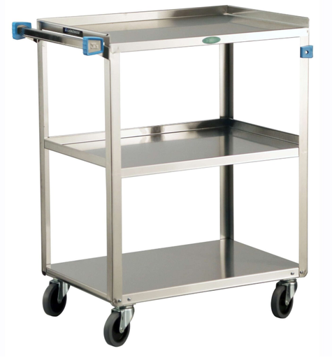 [422] Lakeside 422 Stainless Steel Utility Cart, 3 Shelf