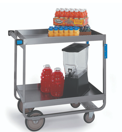 [757] Lakeside 757 Deep Shelf Utility Cart, 2 Shelf