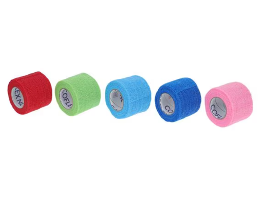 [5200CP-036] Self-Adherent Wrap, 2" x 5 yds, Colorpack, Hand Tear, Latex Free, 36 rl/cs