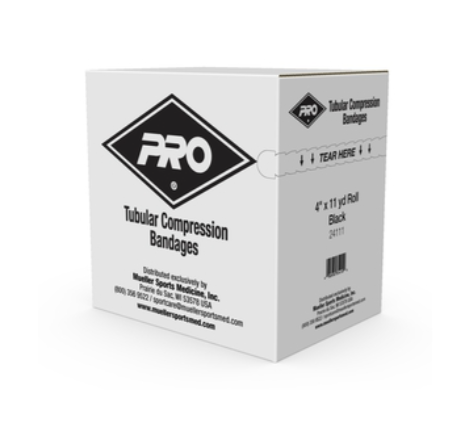 [24111] Tubular Compression Bandage, 4", Black