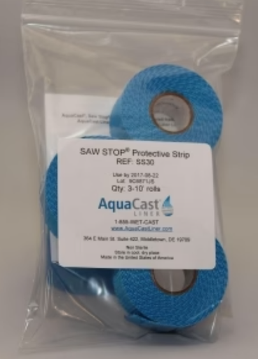 [SS30] Saw Stop DE-FLEX Strip, 1.25" x 10 ft, Blue, 3/bx