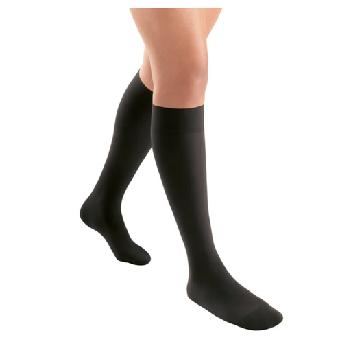 [6055900] BSN Medical/Jobst Activa Sheer Stockings, 8-15mmHg, Knee High, Black, Small