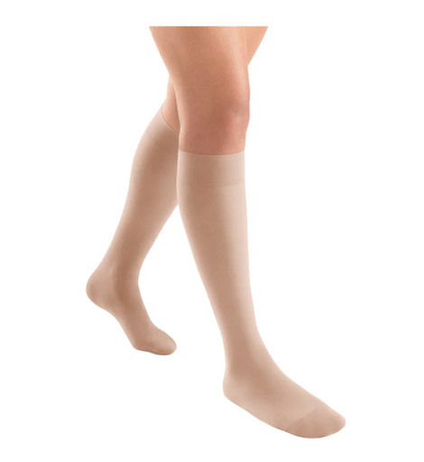 [6055912] BSN Medical/Jobst Activa Sheer Stockings, 8-15mmHg, Knee High, Silky Beige, Lg