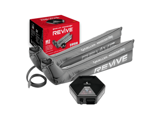 [M2RG200MD] Revive M2 Gear Pack, Full Leg Boots & M2 Console, Unisex, Med, Gray