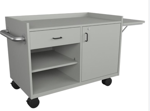 [7025109] Pivotal Health Solutions Splint Cart, 38" Height, Grey Laminate