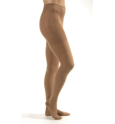 [114658] Compression Waist High, 20-30mmhg, Closed Toe, Lg, Beige, 1pr