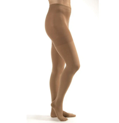 [114666] Compression Waist High, 30-40mmhg, Closed Toe, Lg, Beige, 1/pr