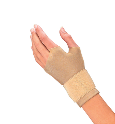[6903] Compression Glove Beige Pair, Med