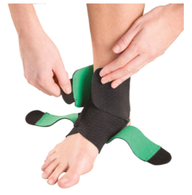 [86511] Adjustable Ankle Support, GRN LNE, One Size