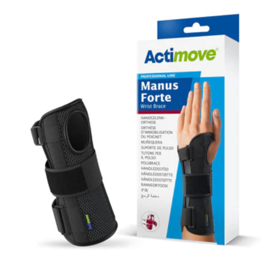 [7348205] Actimove Manus Forte Wrist Brace, Right, Black, Large/X-Large