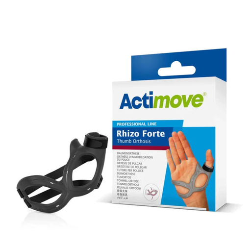 [7623821] Actimove Rhizo Forte, Thumb Orthosis, Left, Black, Med