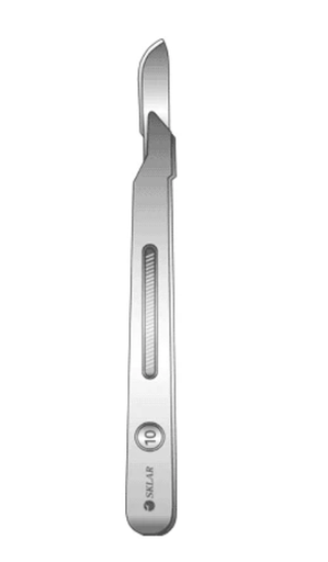 [06-3110] Sklar Disposable Scalpel #10, Sterile, 10/bx