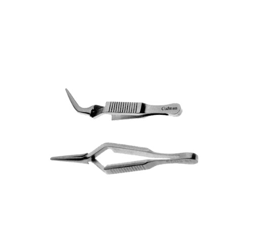 [19-8097] Clamp, Diethrich Modified Tension Bulldog, Angled, 12mm