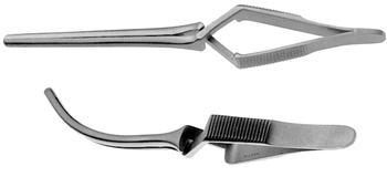 [37-1042] Clamp, DeBakey Bulldog, Cross-Action, Straight, 105 mm