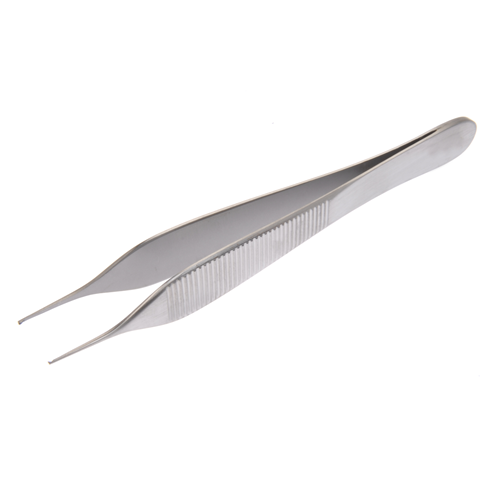 [06-2312] Symmetry Forceps, Adson, Micro, 1x2 Teeth, 4 3/4 in