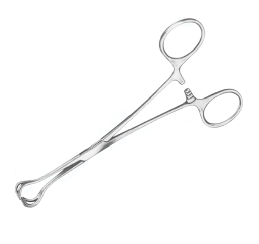 [50-1116] Symmetry Forceps, Babcock Intestinal, Atraumatic, 6 1/4 in