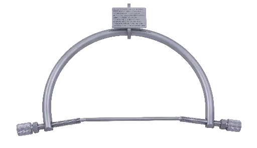 [66-1025] Skull Tongs, with One Spring-Loaded Point for Cervical Traction, Max Opening 6-1/4"