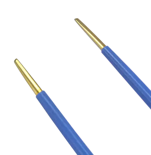 [90-9007] Olsen Bayonet, Midas Touch Bipolar Forcep, Reusable, Insulated, 0.75 mm tip, 10.5