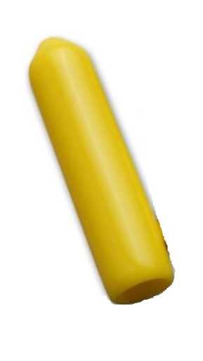 [091005BBG] Instrument Tip Protectors, Solid, Yellow, 5x25mm, Non-vent, Non-Sterile, 100ea/bg