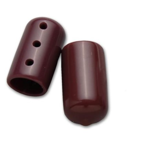 [091016BBG] Protector, Vented, Solid Maroon, 10mm x 19mm, Non-Sterile, 100 ea/bg