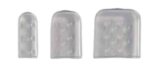 [092118BBG] Innervent Tip Protectors, Clear, 2x16x25mm, Non-sterile, 100ea/bg