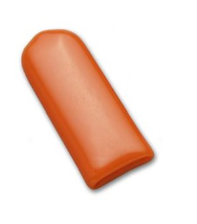 [093007BBG] Instrument Tip Protectors, Orange Tint, Non-vented, 2x9x25mm, Non-Sterile, 100/bg