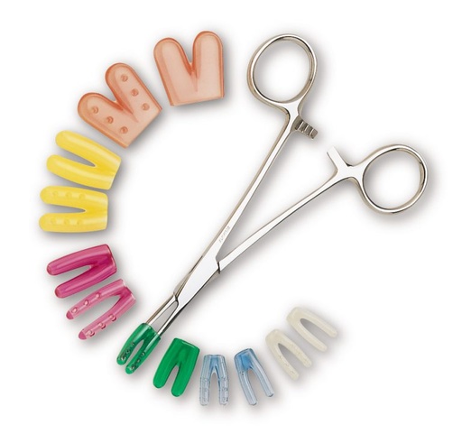 [093037BBG] Duoguards, Vented, Orange Tinted, 9.5mm x 26.4mm, Non-Sterile, 50ea/bg