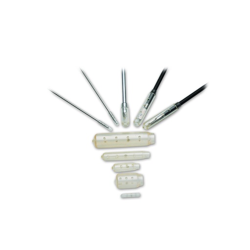 [097012BBG] Mis Tip Protectors, Vent, Clear, 20x5mm, Non-Sterile, 25ea/bg