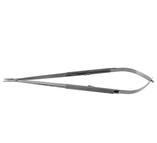 [55-2525] Needle Holder, Jacobson, Straight, w/Lock, 8-1/4"