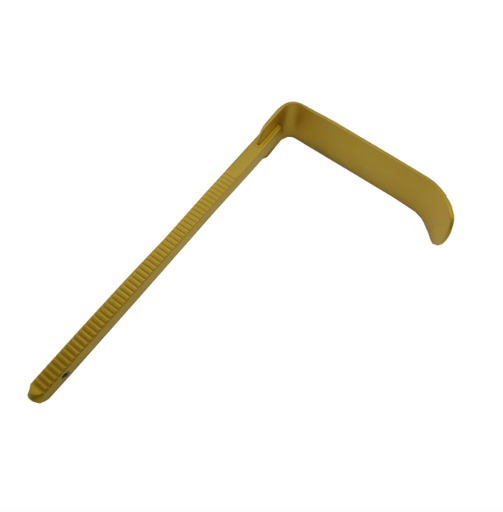 [50-5580] Radiolucent Ti Blade, Bookwalter Retractor, 1" x 4", Reusable, LF