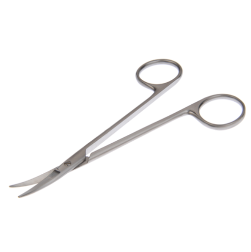 [02-2143] Scissors, Knapp Dissecting, Curved, Blunt/Blunt, 4-3/4"
