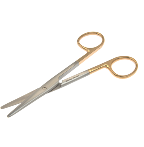 [32-811] Scissors, Mayo, Straight, Rounded Blades, TC, 5 1/2"
