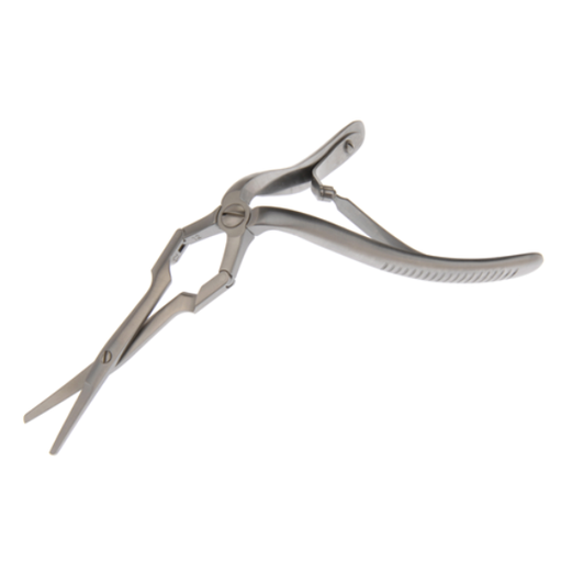 [67-5505] Symmetry Scissors, Becker Septum, Double Action, Serrated Blades, 7 1/2 in