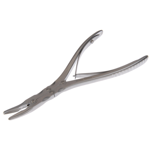 [31-1104] Symmetry Rongeur, Beyer, Curved, 4mm, 7 1/8in, 181mm