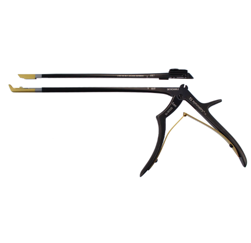 [53-1651LED] RapidClean Kerrison Rongeur, E Detachable Lumbar, 40" Up, 5.0 mm, 9"