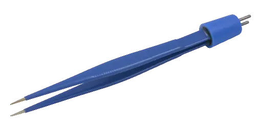 [20-1090IMT] Olsen® Bipolar Forceps, Semkin, Midas Touch, Insulated, Smooth, Straight, 0.75 mm Tips, 5 3/4 in, 146 mm, Single Use, 5/bx