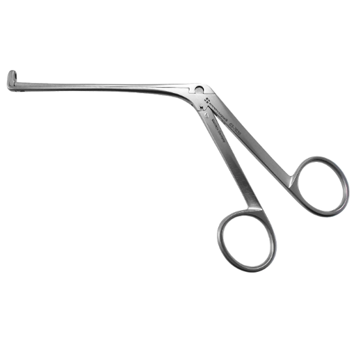 [63-7635] Forceps, Weil-Blakesley Nasal, Upturned 90 Degree, #1, 4mm Tip, 11.5cm Shaft, 7"