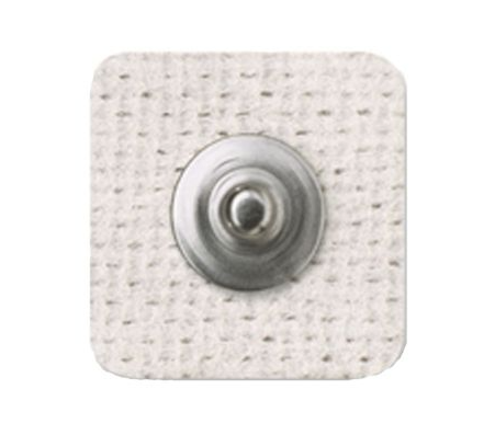 [E301RASR] Electrode, Cloth, Radiolucent, Snap EKG, Square, 3/pk, 20 pk/bx, 10 bx/cs