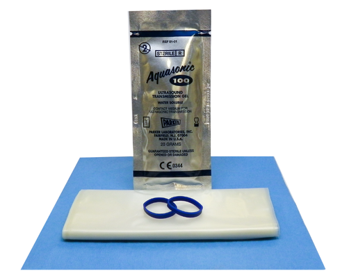 [1-519-2250] Aspen 5.5 x 24" Sterile Soft Probe Cover Kit