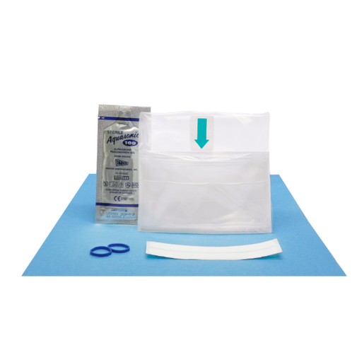 [1-519-2648] Aspen 6 x 48" Sterile Soft Probe Cover Kit w/3D End