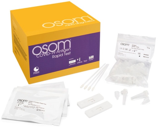 [1066-40] Osom® Covid-19 Antigen Rapid Test, 40 tests/kt
