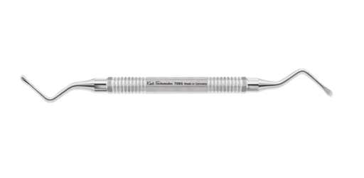 [BCU0709S] Serrated Lucas Surgical Bone Curette #709, 1.8mm Wide