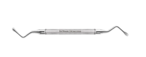 [BCU0711S] Serrated Lucas Surgical Bone Curette #711S, 3.0mm Wide