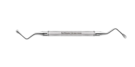 [BCU0712S] Serrated Lucas Surgical Bone Curette #712, 4.25mm Wide
