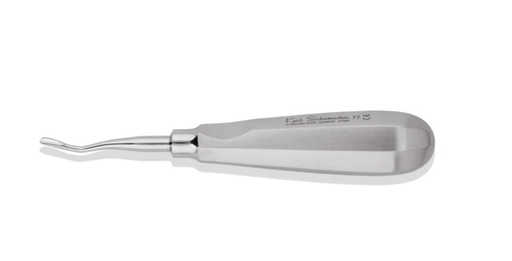 [ELE0077] Elevator #77, Angled, Regular Flared, Distal, Serrated