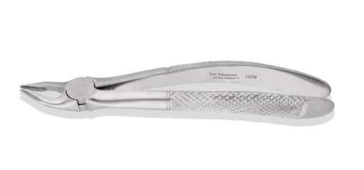 [EXF1107N] Narrow Upper Universal Apical Retention Forceps #1107N, Subgingival Beak