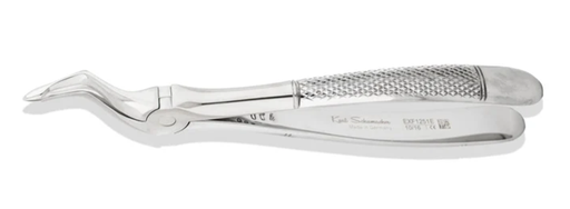 [EXF1251E] Upper Root Tip Forceps #1251E, Bayonet w/ Spade Tip