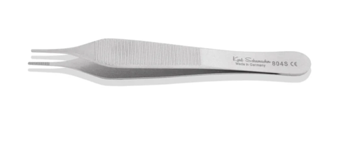 [TIF0804S] Adson/Brown Tissue Forceps #804, Serrated Tip, 12cm