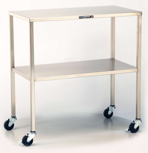 [8357] Lakeside 8357 Instrument Table w/Shelf
