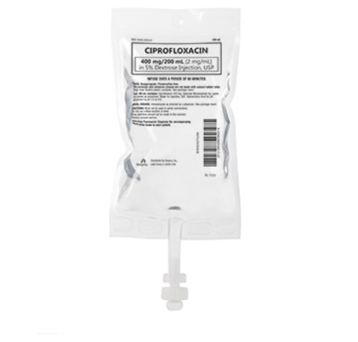 [00409330024] Ciprofloxacin in 5% Dextrose Injection, USP, 2 mg/ml, 200 ml Flexible Container, 24/cs